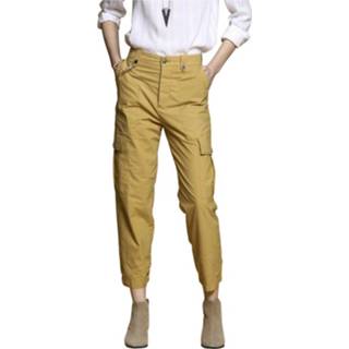 👉 Parachute beige canvas vrouwen Women’s cargo pants in curvy Birkin Mason's , Dames