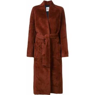 👉 Mantel bruin vrouwen mannen Damen in edler Alpakaqualität Eleventy , Dames
