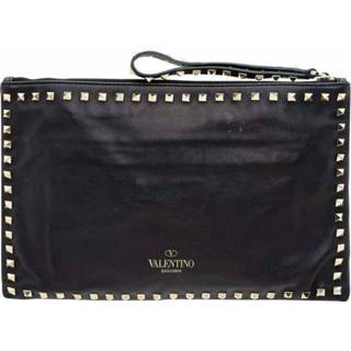 👉 Clutch zwart onesize vrouwen Pre-owned Rockstud Valentino Vintage , Dames
