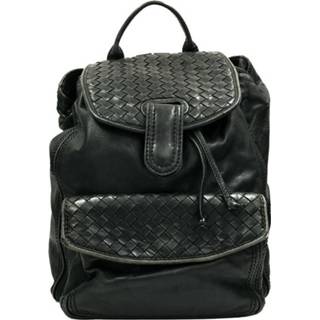 👉 Backpack zwart onesize vrouwen Pre-owned Bottega Veneta Vintage , Dames