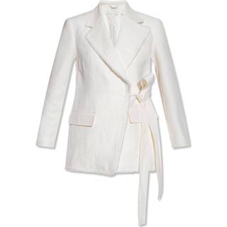 👉 Blazer wit vrouwen with notch lapels Chloé , Dames 7613386216212