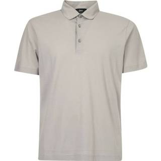 👉 Poloshirt grijs mannen Short-sleeve polo shirt Herno , Heren