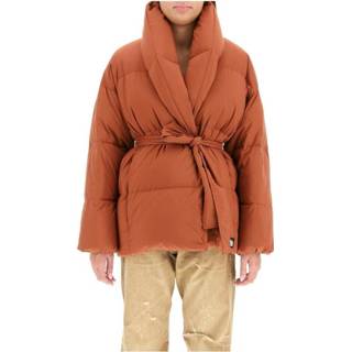 👉 Downjacket bruin s vrouwen Dada amedeo short down jacket Bacon , Dames 1662934420812