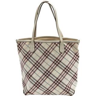 👉 Draagtas bruin onesize vrouwen Tweedehands met middenvak rits Burberry Vintage , Dames