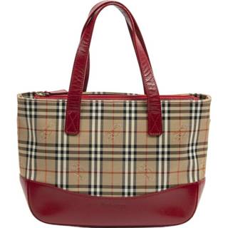 👉 Draagtas beige onesize vrouwen Gebruikte kleine met rits Burberry Vintage , Dames