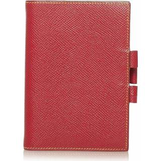 👉 Agenda rood onesize vrouwen Pre-owned PM Card Holder Hermès Vintage , Dames