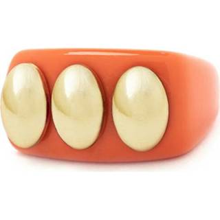 👉 Knuckle ring oranje l vrouwen mannen LA Manso , Dames