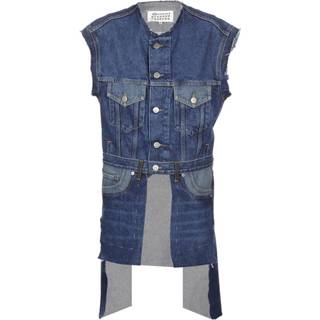 👉 Gilet blauw vrouwen Maison Margiela , Dames