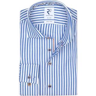 👉 Hemd blauw mannen R2 , Heren