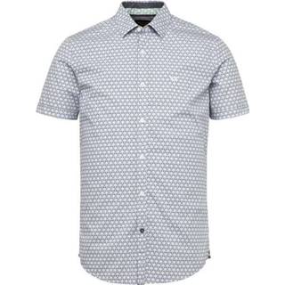 👉 Shirts korte mouw blauw s mannen Short sleeve shirt all-over print PME Legend , Heren 8719419392225
