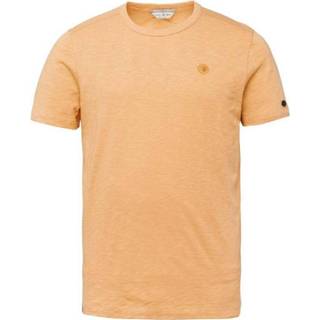 👉 Short sleeve oranje XL mannen r-neck Cast Iron , Heren