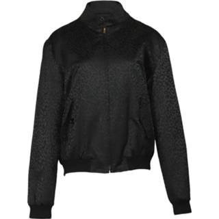 👉 Bomberjacket zwart mannen Pre-owned Leopard Print Bomber Jacket in Cotton Saint Laurent Vintage , Heren