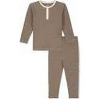 👉 Pyjama unisex taupebrown peuters Prénatal peuter 8719199977858