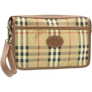 👉 Clutch beige onesize vrouwen Pre-owned Burberry Vintage , Dames
