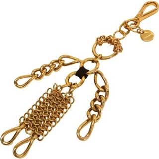 👉 Keyring geel onesize vrouwen Pre-owned Bag Charm Prada Vintage , Dames