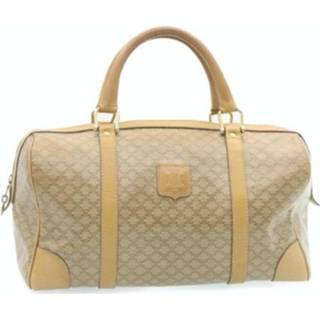 👉 Beige leather onesize vrouwen Pre-owned bag Celine Vintage , Dames