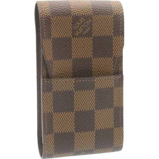 👉 Etui bruin onesize unisex Tweedehands sigaret Louis Vuitton Vintage ,