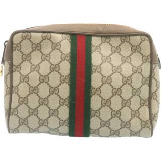 👉 Clutch beige onesize vrouwen Pre-owned Clutche Bag Gucci Vintage , Dames