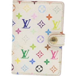 👉 Agenda wit onesize vrouwen Pre-owned mini W7cm x H10cm Louis Vuitton Vintage , Dames