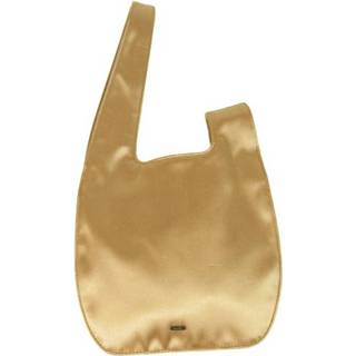 👉 Clutch beige small onesize vrouwen Pre-owend Satin Mini Handbag Evening Bag Wristlet Gucci Vintage , Dames