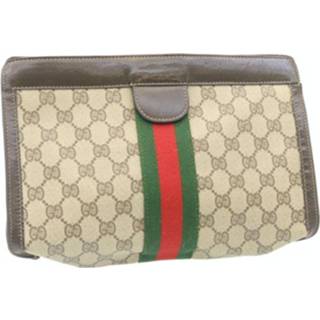 👉 Clutch beige onesize unisex Pre-owned Gucci Vintage ,