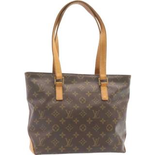 👉 Piano bruin canvas onesize vrouwen Pre-owned Monogram Cabas Louis Vuitton Vintage , Dames