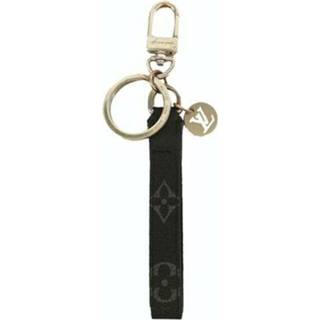 👉 Keyring bruin onesize vrouwen Pre-owned Monogram Eclipse Portocre Dragonne M61950 Louis Vuitton Vintage , Dames