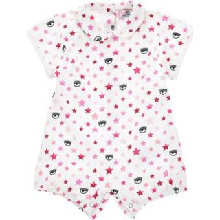 👉 Rompertje roze vrouwen All-over rainbow romper Chiara Ferragni Collection , Dames