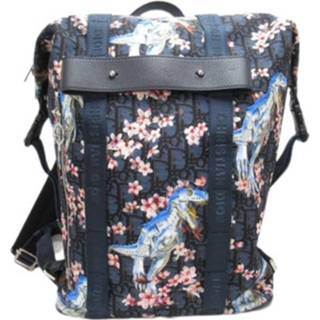 👉 Backpack blauw onesize vrouwen Pre-owned Oblique Sorayama Dior Vintage , Dames