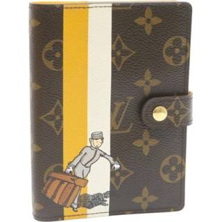 👉 Agenda bruin onesize unisex Pre-owned card holder Louis Vuitton Vintage ,