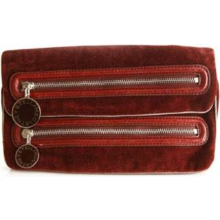 👉 Clutch rood onesize vrouwen with matching wallet. Stella McCartney Pre-owned , Dames