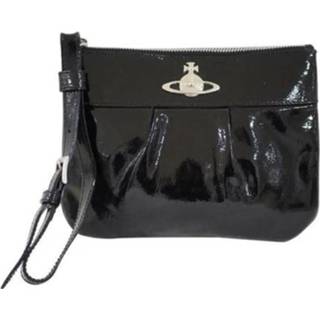 👉 Clutch zwart leather onesize vrouwen Patent Vivienne Westwood Pre-owned , Dames