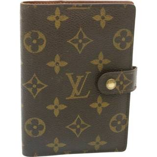 👉 Agenda bruin onesize vrouwen Tweedehands PM Portemonnee Louis Vuitton Vintage , Dames