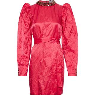👉 Longsleeve rood XL vrouwen Hills Chain Necklace Dress Zoe Karssen , Dames