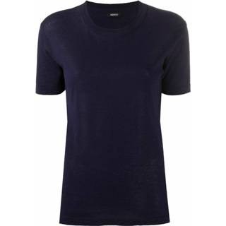 👉 Shirt blauw vrouwen Short-sleeved T-shirt Aspesi , Dames