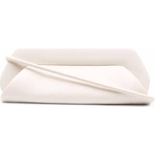 👉 Clutch wit leather onesize vrouwen Dioni vegan THEMOIRè , Dames