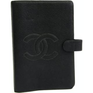 👉 Agenda zwart onesize vrouwen Pre-owned A6 Planner Cover PM Chanel Vintage , Dames