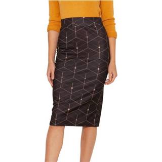 👉 Pencil bruin vrouwen Skirt, Sp128 Lanti , Dames