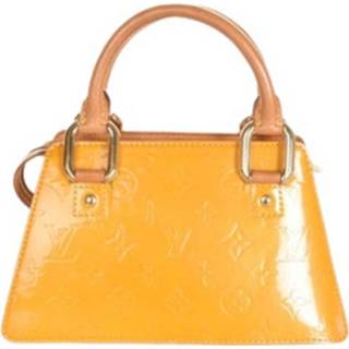 👉 Handtas geel onesize vrouwen Pre-owned Monogram Vernis Forsyth PM Bag Handbag Louis Vuitton Vintage , Dames