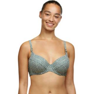 👉 Bikini groen vrouwen Aztec Java Top Femilet , Dames
