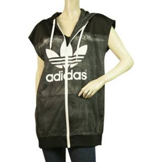 👉 Sleeveless zwart vrouwen Pre-owned Rita Ora Casual Jacket Yeezy Vintage , Dames