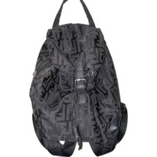 👉 Backpack zwart onesize mannen Pre-owned Fendi Vintage , Heren