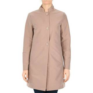 👉 Regenjas roze vrouwen Raincoat With Metal Buttons Herno , Dames