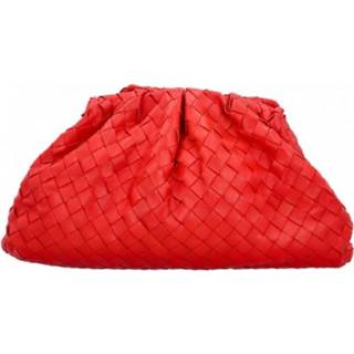 👉 Clutch rood onesize vrouwen Pre-owned 'Pouch' Bottega Veneta Vintage , Dames