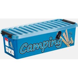 👉 Blauw transparant Sunware Q-Line Campingbox 9.5 Liter Blauw/Transparant 8711112831063 1590584567741
