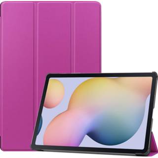 👉 Tablethoes groen active Case2go - Tablet Hoes geschikt voor Samsung Galaxy Tab S8 Plus (2022) 12.7 Inch Tri-Fold Book Case Donker 8719793168454