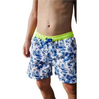 👉 Maillot blauw mannen de Bain Meno Toile Jouy Balinaise Gili's , Heren