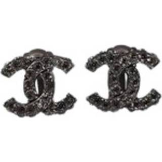 👉 Clipon zwart onesize vrouwen Pre-owned Clip-Ons Chanel Vintage , Dames