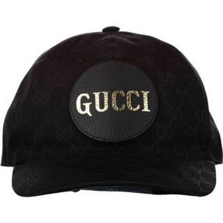 👉 Baseball cap zwart canvas onesize vrouwen Pre-owned Gucci Vintage , Dames