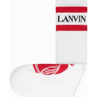 👉 Sock wit mannen Socks Lanvin , Heren